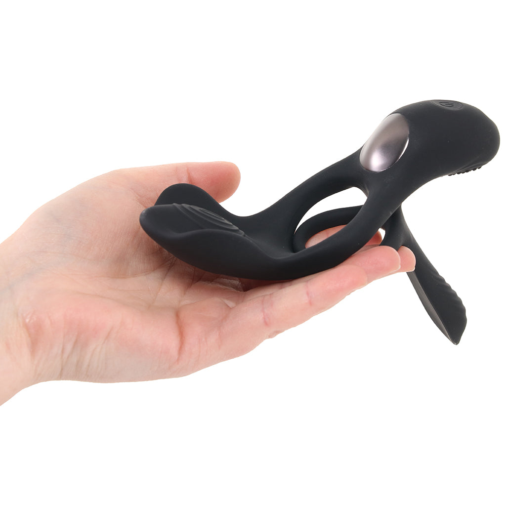 LEVELZ Triple Motor Cock Ring Stimulator Cock Rings - Tophatter Daily Deals