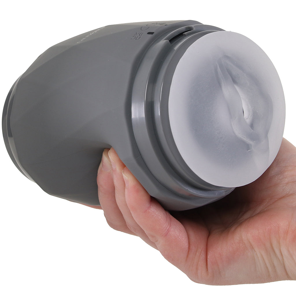 Milk Master Vibro Squeeze Pussy Stroker - Tophatter's Adult Sex Toys Online Male Masturbators > Vibrating - Tophatter Daily Deals