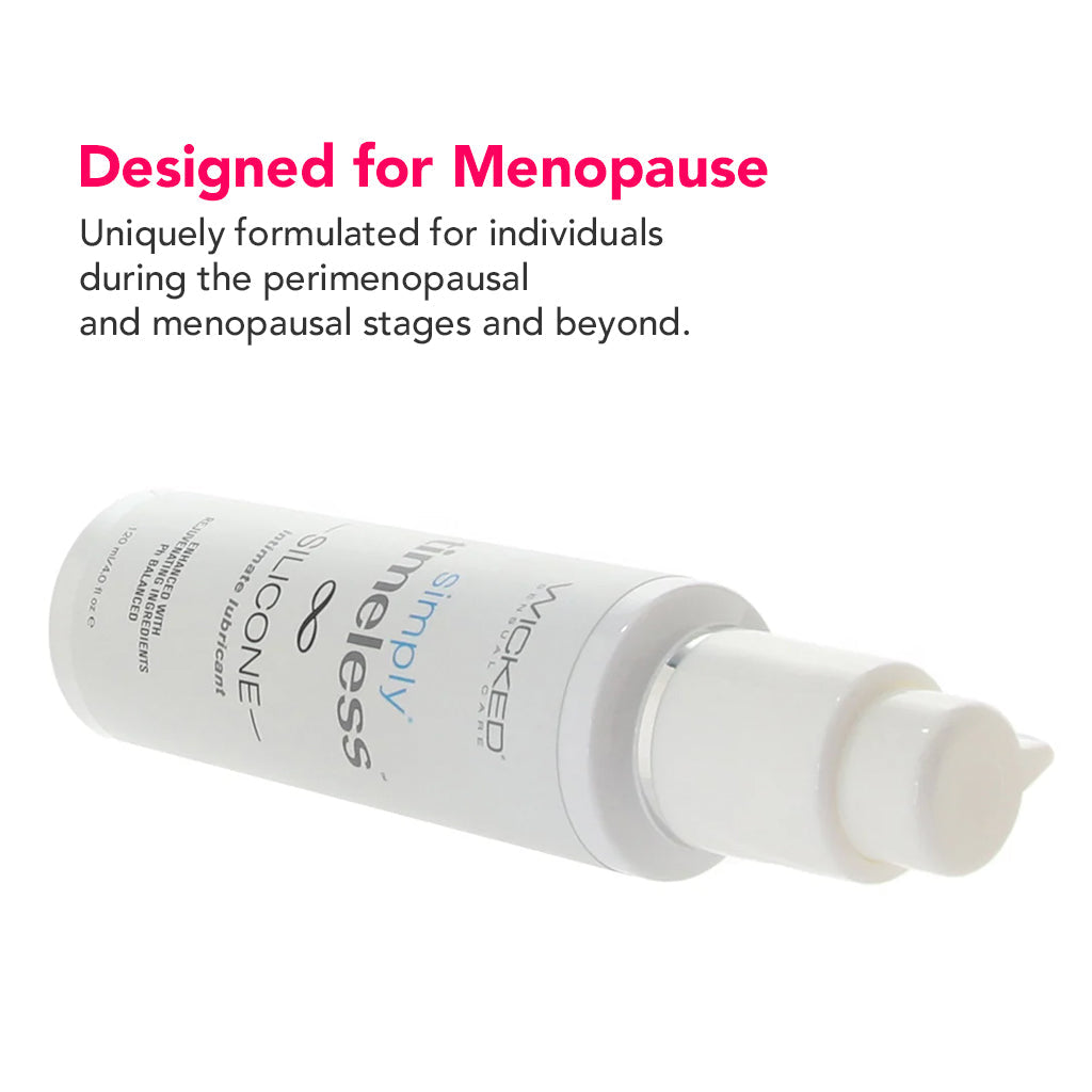 Simply Timeless for Menopause Silicone Lube 4oz/120ml Lubes and Lotions > Silicone Based Sex Lubes - Tophatter Daily Deals