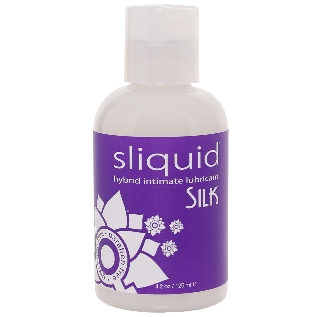 Silk Hybrid Intimate Lubricant in 4.2oz/125ml - Tophatter's Adult Products Lubes and Lotions > Hybrid Lubricants - Tophatter Daily Deals