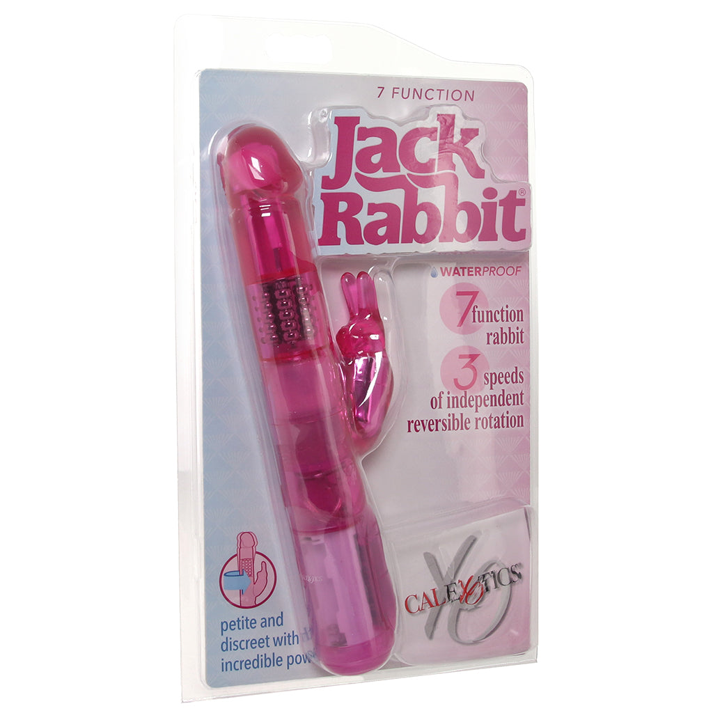 7 Function Jack Rabbit Vibe in Pink Vibrators > Rabbit Vibrators - Tophatter Daily Deals
