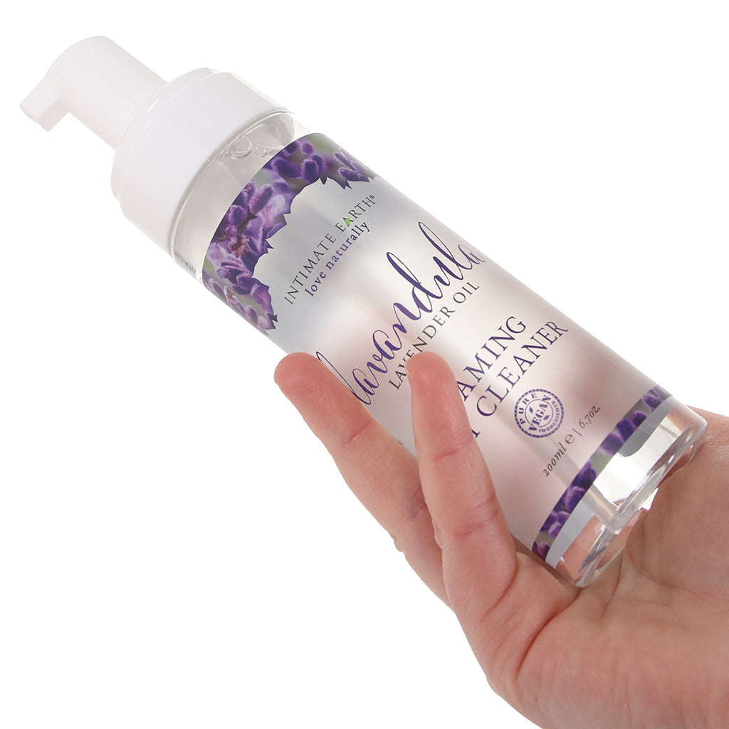 Lavendula Lavender Oil Foaming Toy Cleaner in 6.7oz/200ml Lubes and Lotions > Sex Toy Cleaner - Tophatter Daily Deals