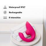 Womanizer Blend Dual Stimulator in Pink - Tophatter's Vibrator Deals Online Vibrators > G-Spot Vibrators - Tophatter Daily Deals