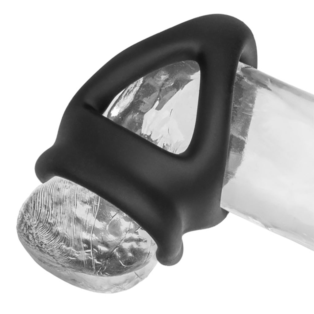 Alpha Dual Liquid Silicone Cage & Ring - Tophatter's Adult Products Bondage and Fetish > Cock and Ball Devices - Tophatter Daily Deals