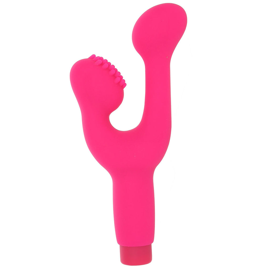 Inya Finger Fun Rechargeable Vibe in Pink - Tophatter's Adult Sex Toys Online Vibrators > G-Spot Vibrators - Tophatter Daily Deals