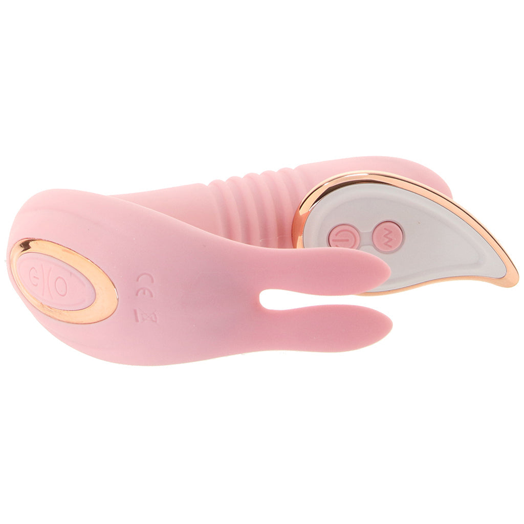 OMG Plaisir+ Wearable Thrusting Clitoral & G-spot Vibe Vibrators > Wearable & Panty Vibrators - Tophatter Daily Deals