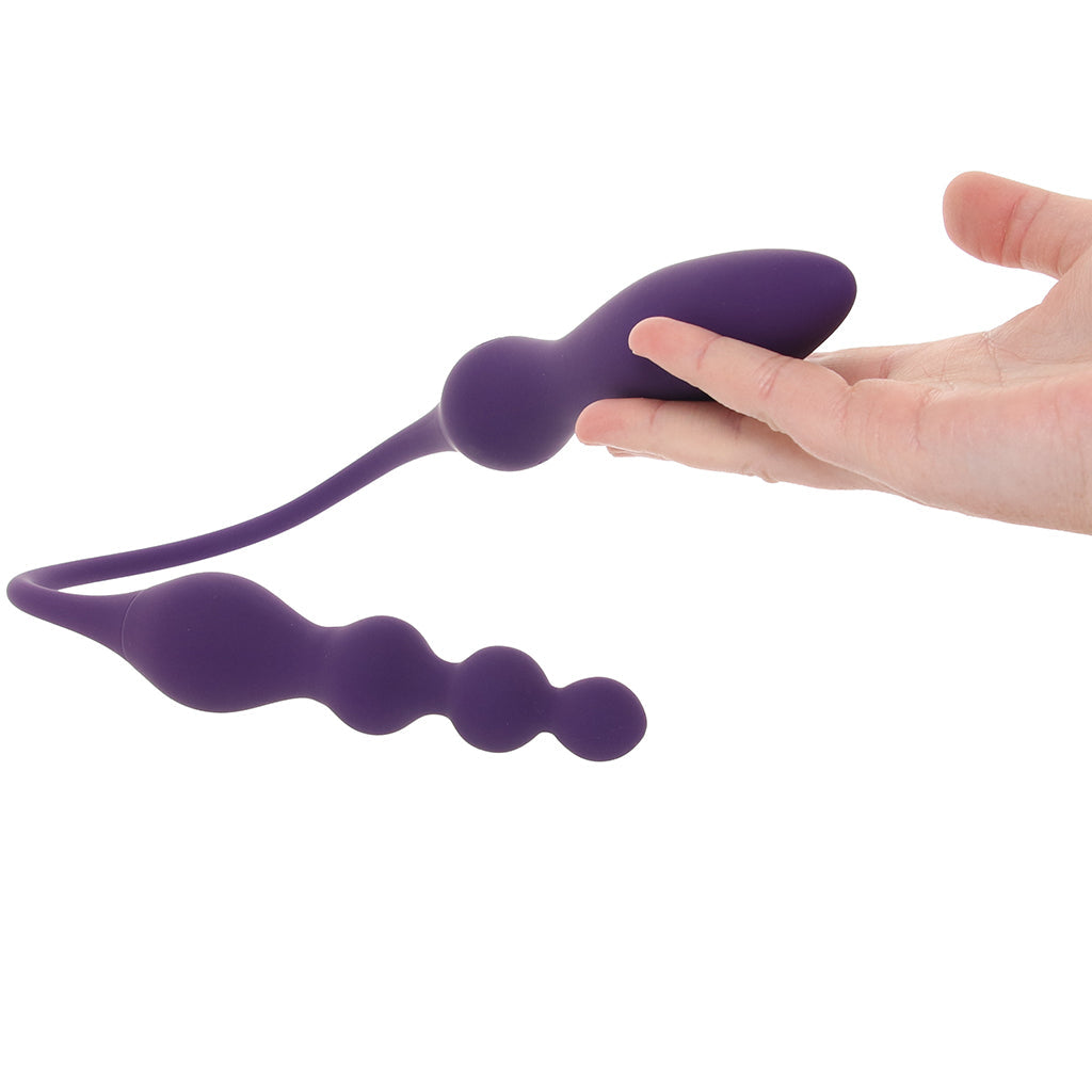 Playboy This & That Dual Ended Vibe Vibrators > Double Penetration - Tophatter Daily Deals