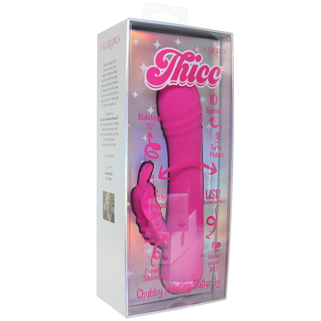 Thicc Chubby Rotating Rabbit Vibe Vibrators > Rabbit Vibrators - Tophatter Daily Deals