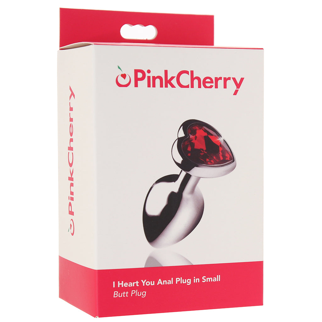 PinkCherry I Heart You Anal Plug in Small Anal Sex Toys > Butt Plugs - Tophatter Daily Deals