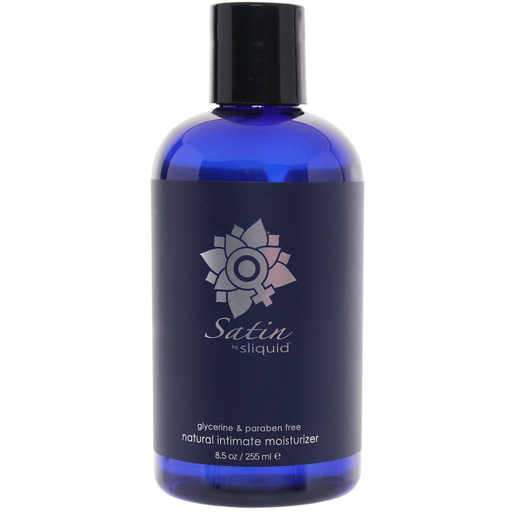 Satin Natural Intimate Moisturizer in 8.5oz/255mL Lubes and Lotions > Water Based Sex Lubes - Tophatter Daily Deals