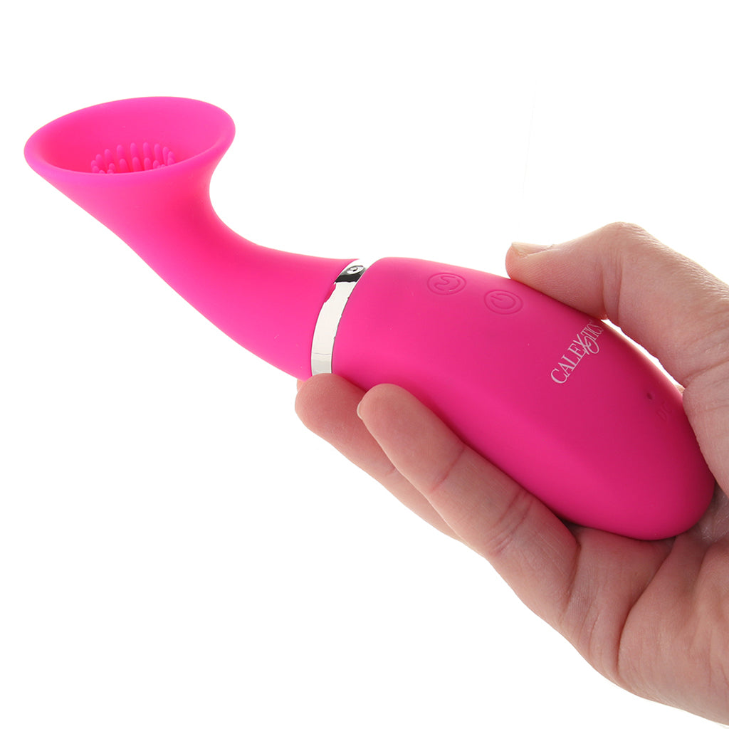 Intimate Climaxer Pump Suction Vibe in Pink Vibrators > Clitoral Suction & Stimulation - Tophatter Daily Deals