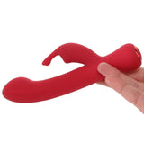 Zara Fiercely Powerful Rabbit Vibe in Red - Tophatter's Adult Sex Toys Online Vibrators > Rabbit Vibrators - Tophatter Daily Deals