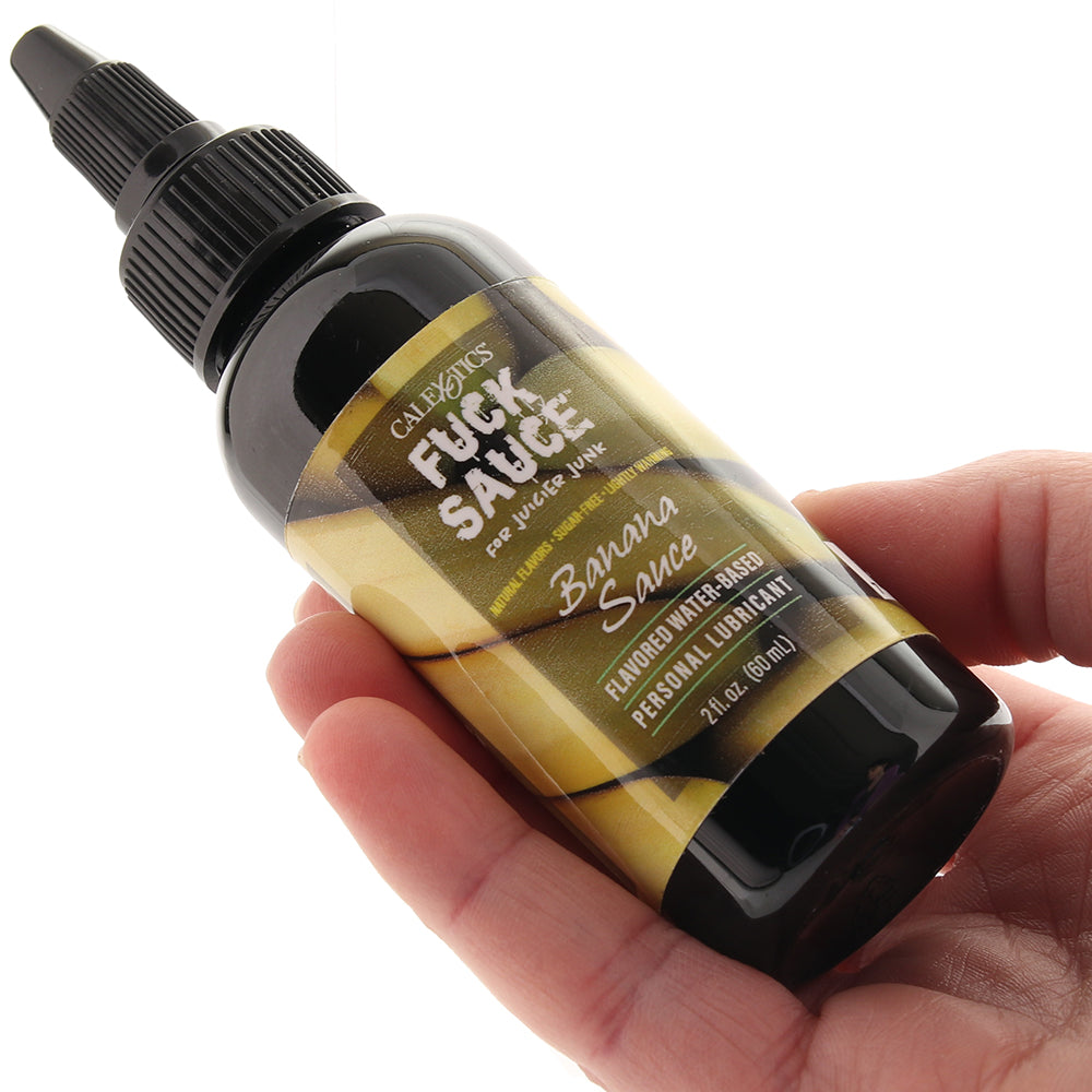 F**k Sauce Water Based Lube 2oz/60ml in Banana Lubes and Lotions > Flavored Sex Lubes - Tophatter Daily Deals