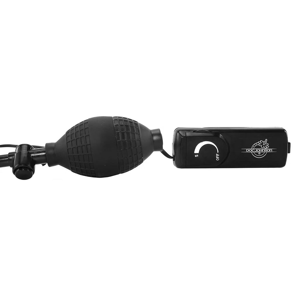 Deluxe Wonder Inflatable Butt Plug in Black - Tophatter's Vibrator Deals Online Anal Sex Toys > Anal Vibrators - Tophatter Daily Deals