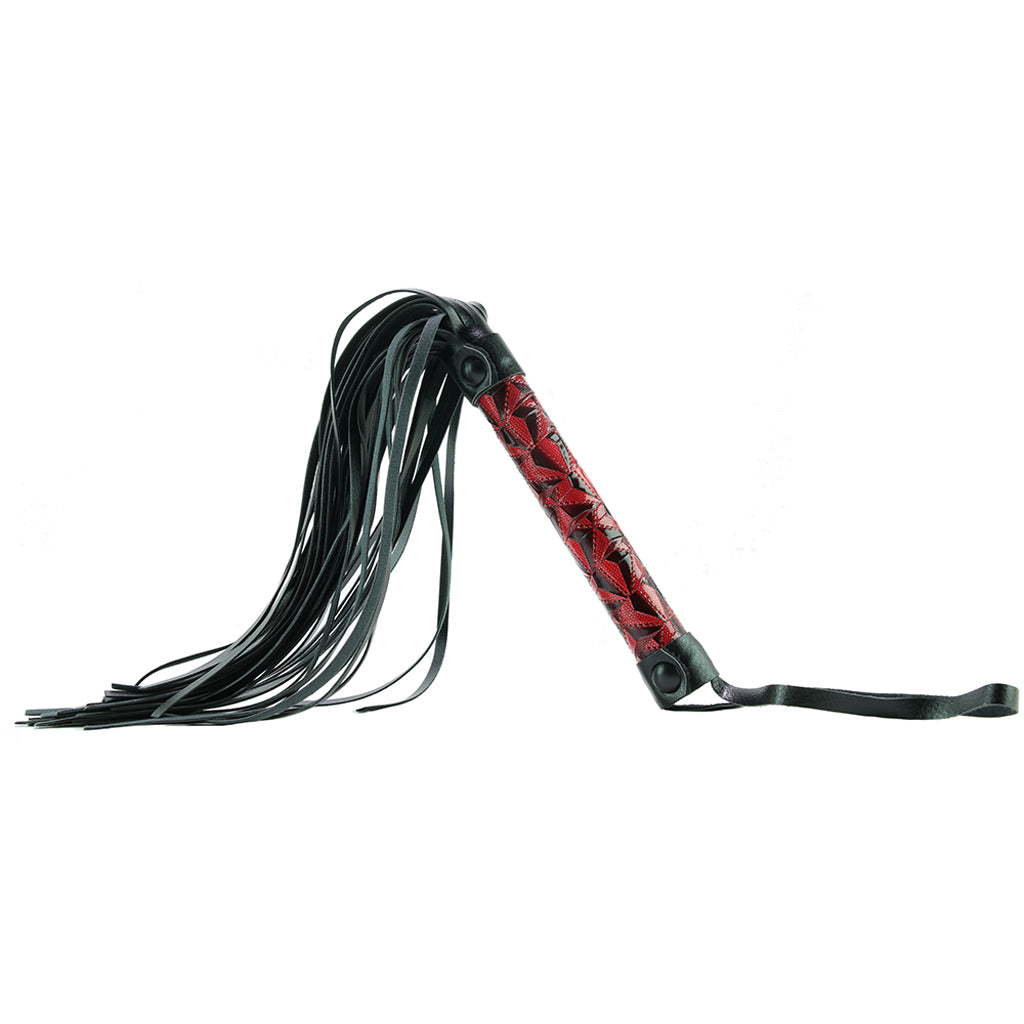 Ouch! Luxury Whip in Burgundy - Tophatter's Adult Products Bondage and Fetish > Whips and Crops - Tophatter Daily Deals