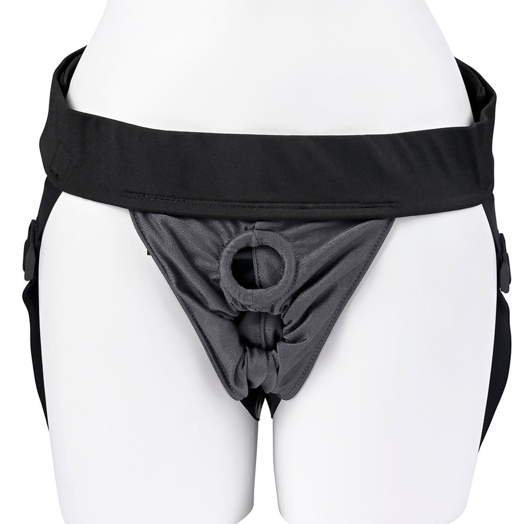 Gender X Double Rider Strap-On Harness Dildo Sex Toys > Strap-On and Harnesses - Tophatter Daily Deals
