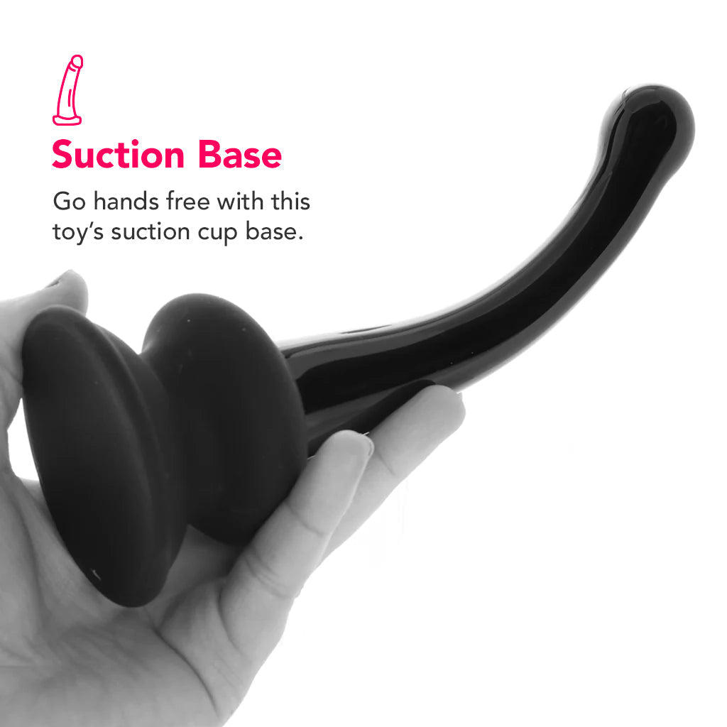 Icicles No. 87 Glass Dildo in Black Dildo Sex Toys > G-Spot Dildos - Tophatter Daily Deals