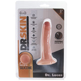 Dr. Skin Dr. Lucas 5 Inch Silicone Dildo in Vanilla - Tophatter's Adult Products Dildo Sex Toys > Realistic Dildos - Tophatter Daily Deals