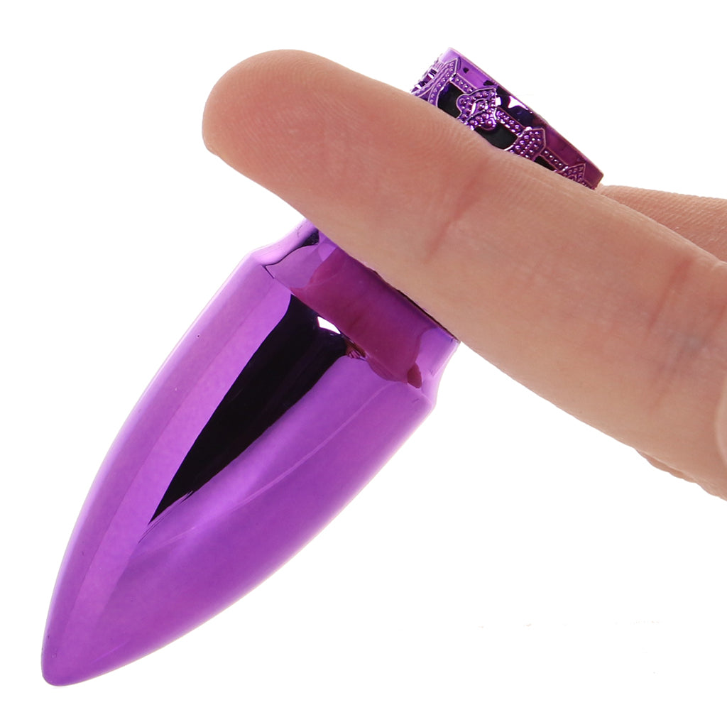 Royal Gems Glitter Bullet Vibe in Purple Vibrators > Bullet and Egg Vibrators - Tophatter Daily Deals