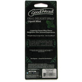 GoodHead Oral Delight Spray 1oz in Liquid Mint Lubes and Lotions > Flavored Sex Lubes - Tophatter Daily Deals