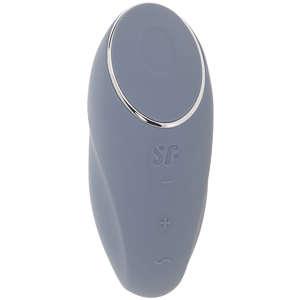 Satisfyer Tap & Climax 1 Tapping Vibe in Grey Vibrators > Clitoral Stimulators - Tophatter Daily Deals