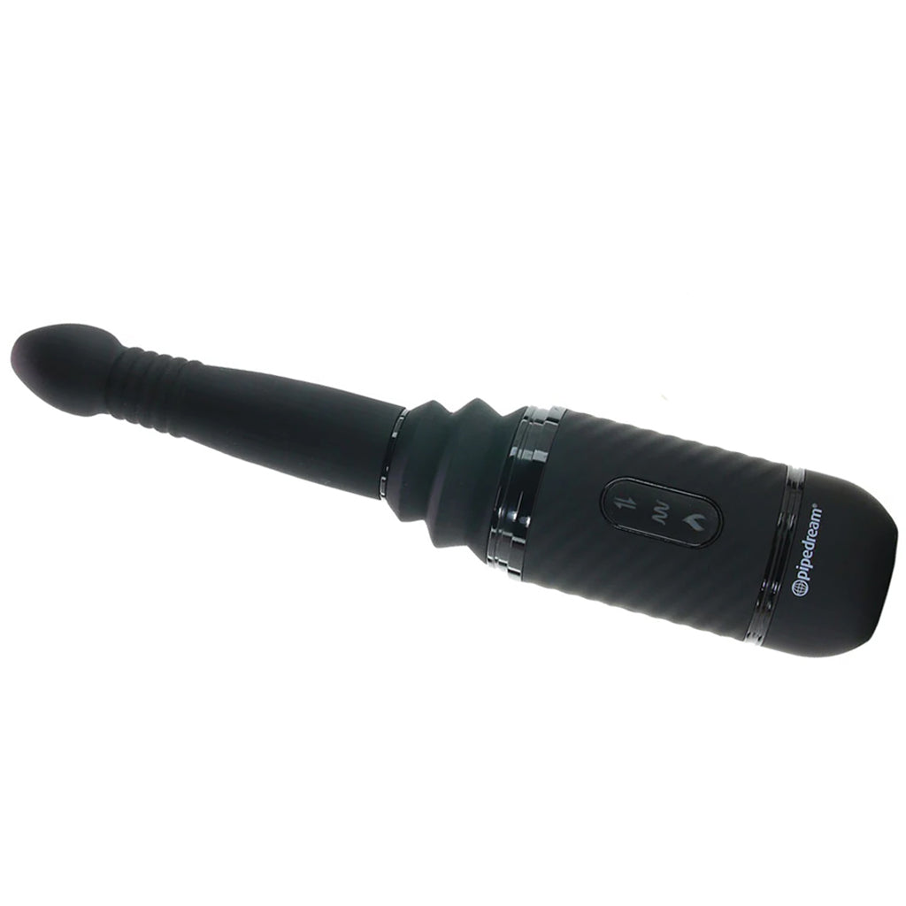 Anal Fantasy Vibrating Ass Thruster Vibe in Black - Tophatter's Adult Products Anal Sex Toys > Anal Vibrators - Tophatter Daily Deals