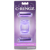 Duo-Vibrating Super Ring in Purple - Tophatter's Vibrator Deals Online Cock Rings - Tophatter Daily Deals