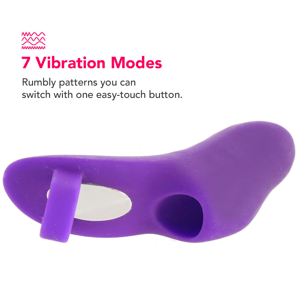 Frisky Finger Bang'her Pro Vibe in Purple Vibrators > Finger Vibrators - Tophatter Daily Deals