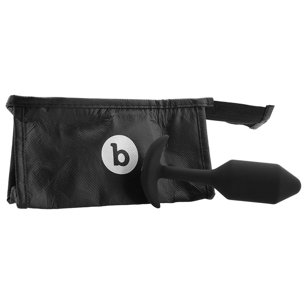 Vibrating Weighted Silicone Snug Plug in Medium Anal Sex Toys > Butt Plugs - Tophatter Daily Deals