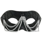 Sincerely Chained Lace Mask in Black Bondage and Fetish > Pleasure Masks and Dress Up Play - Tophatter Daily Deals