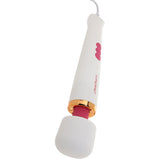PinkCherry Premium Powered Wand in White Vibrators > Wands - Tophatter Daily Deals