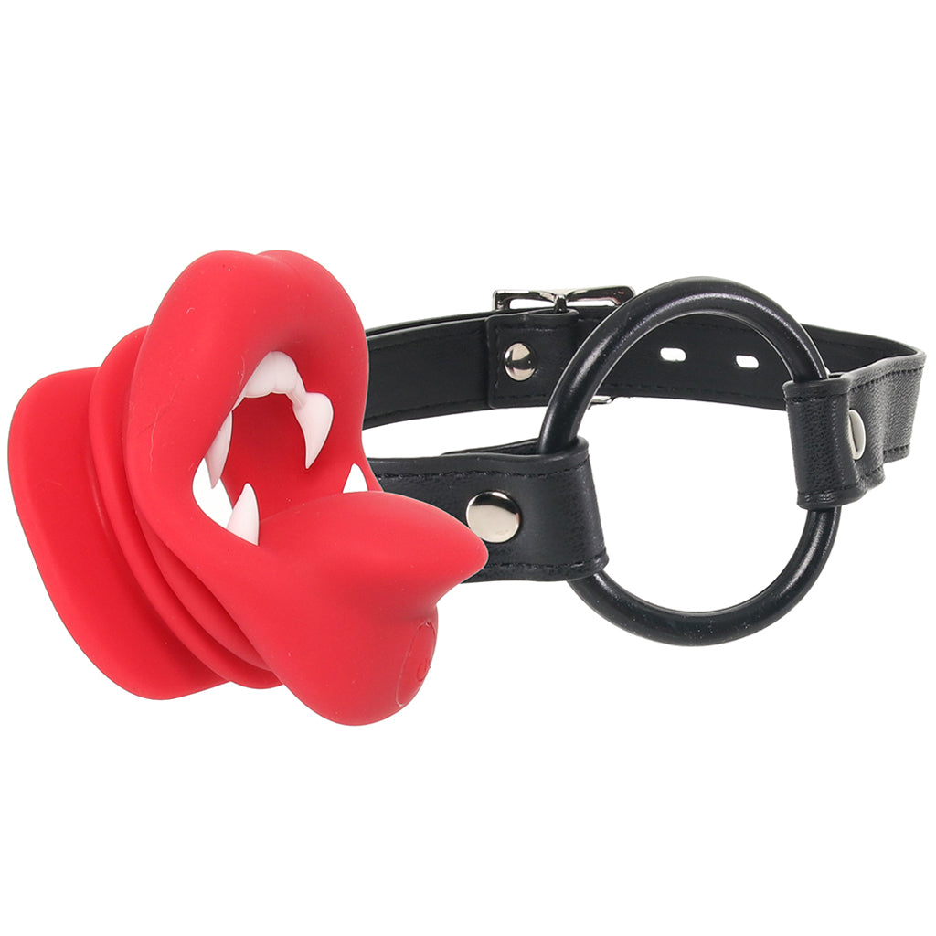 Master Series Vampire Vibrating Mouth Gag - Tophatter's Adult Sex Toys Online Bondage and Fetish > Ball Gags & Mouth Restraints - Tophatter Daily Deals