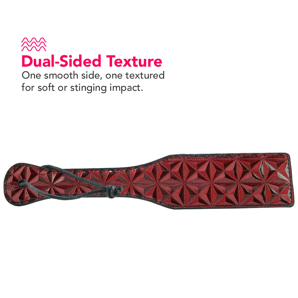 Ouch! Luxury Paddle in Burgundy Bondage and Fetish > Whips and Crops - Tophatter Daily Deals
