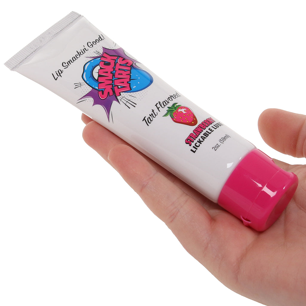 Smack Tarts Flavoured Lube 2oz/59ml in Strawberry Lubes and Lotions > Flavored Sex Lubes - Tophatter Daily Deals