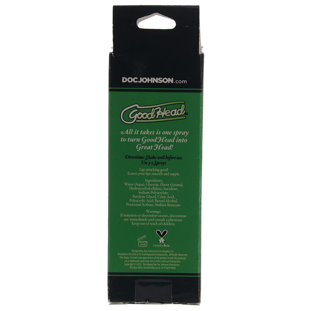 GoodHead Juicy Head Dry Mouth Spray 2oz in Watermelon Lubes and Lotions > Flavored Sex Lubes - Tophatter Daily Deals