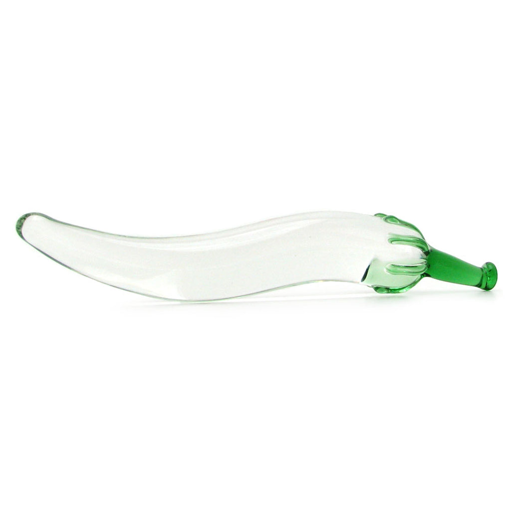 gläs Naturals Chili Pepper Glass Dildo - Tophatter's Adult Products Dildo Sex Toys > Pyrex Glass Dildos - Tophatter Daily Deals