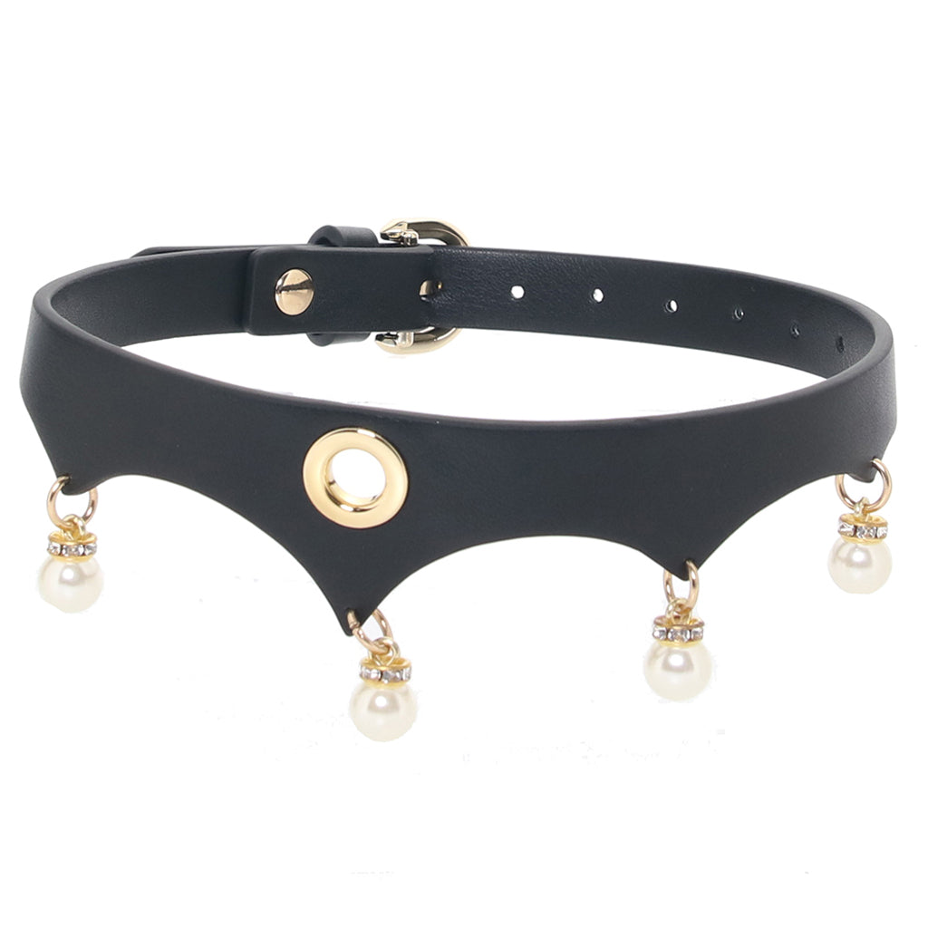 Fetish & Fashion Jezebel Collar Bondage and Fetish > Leashes and Collars - Tophatter Daily Deals