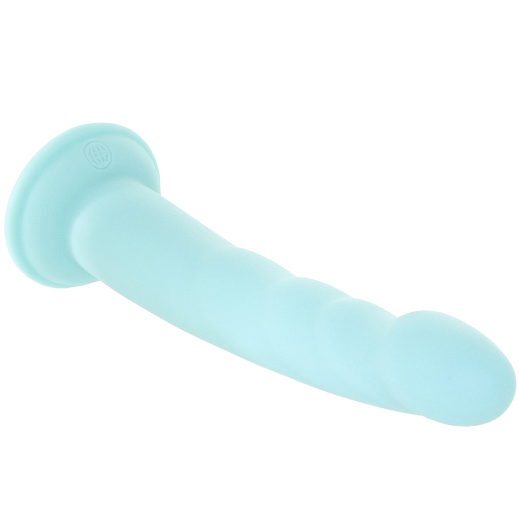 Dillio Platinum Slim Seven Dildo in Teal Dildo Sex Toys > G-Spot Dildos - Tophatter Daily Deals