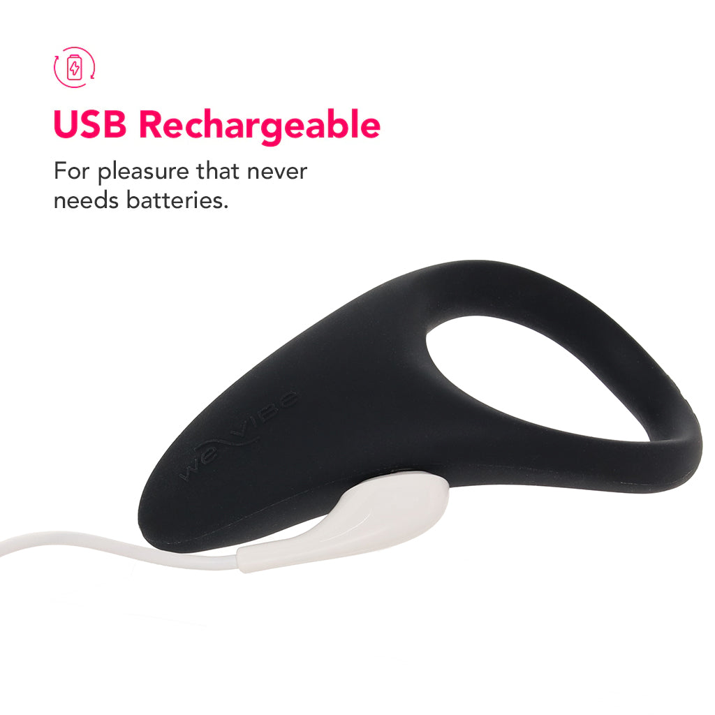 We-Vibe Verge 2 Triple Treat Perineum Stimulator Cock Rings - Tophatter Daily Deals