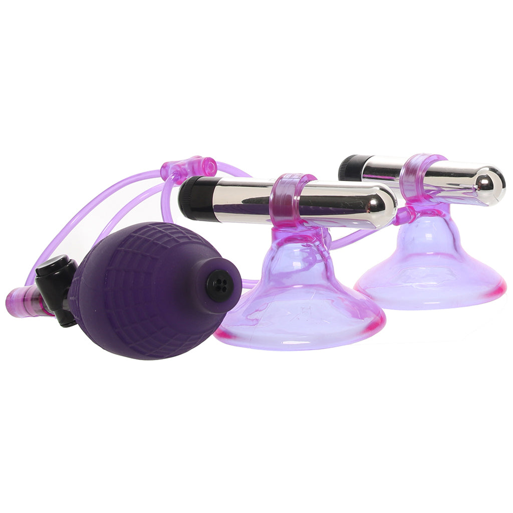 Vibrating Nipple Suckers with Quick Release Bondage and Fetish > Nipple Stimulators & Clamps - Tophatter Daily Deals