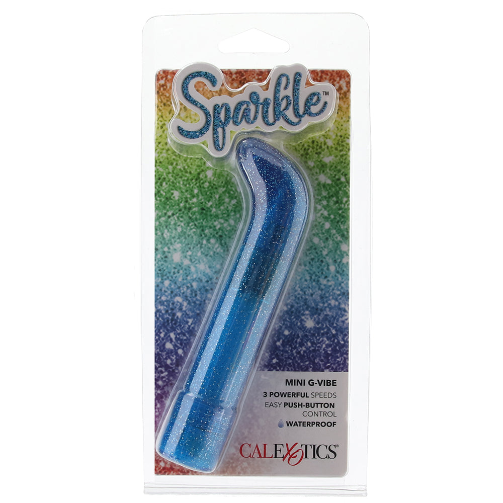 Sparkle Mini G-Vibe in Blue - Tophatter's Vibrator Deals Online Vibrators > G-Spot Vibrators - Tophatter Daily Deals
