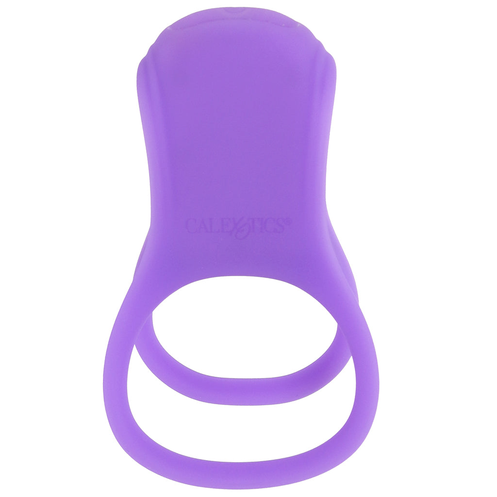 Basic Essentials Dual Support Vibrating Cock Ring Cock Rings - Tophatter Daily Deals