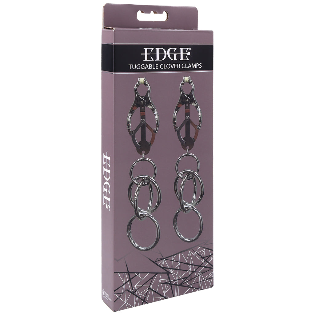 Edge Tuggable Clover Clamps Bondage and Fetish > Nipple Stimulators & Clamps - Tophatter Daily Deals