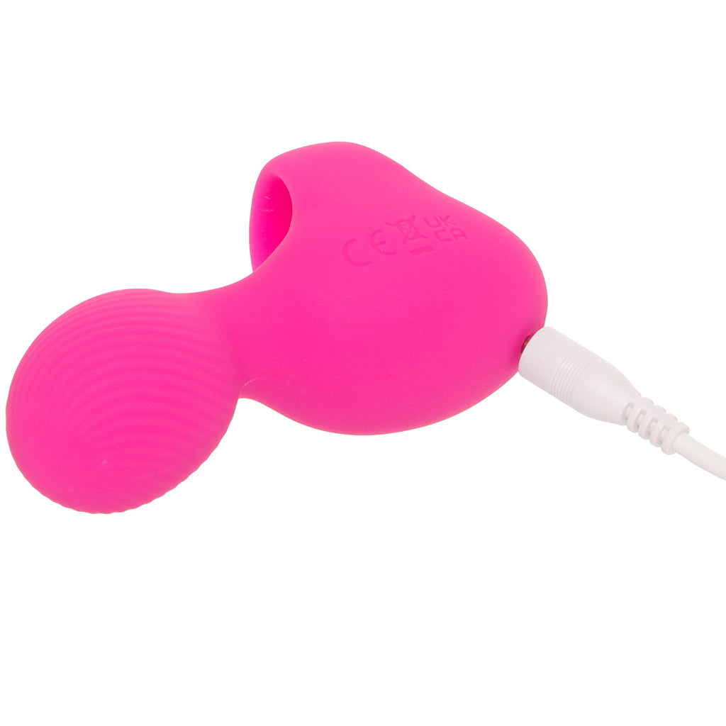 Bang! Silicone Finger Vibe in Pink Vibrators > Finger Vibrators - Tophatter Daily Deals