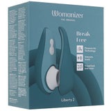 Womanizer Liberty 2 Clitoral Stimulator in Dark Petrol Vibrators > Clitoral Stimulators - Tophatter Daily Deals