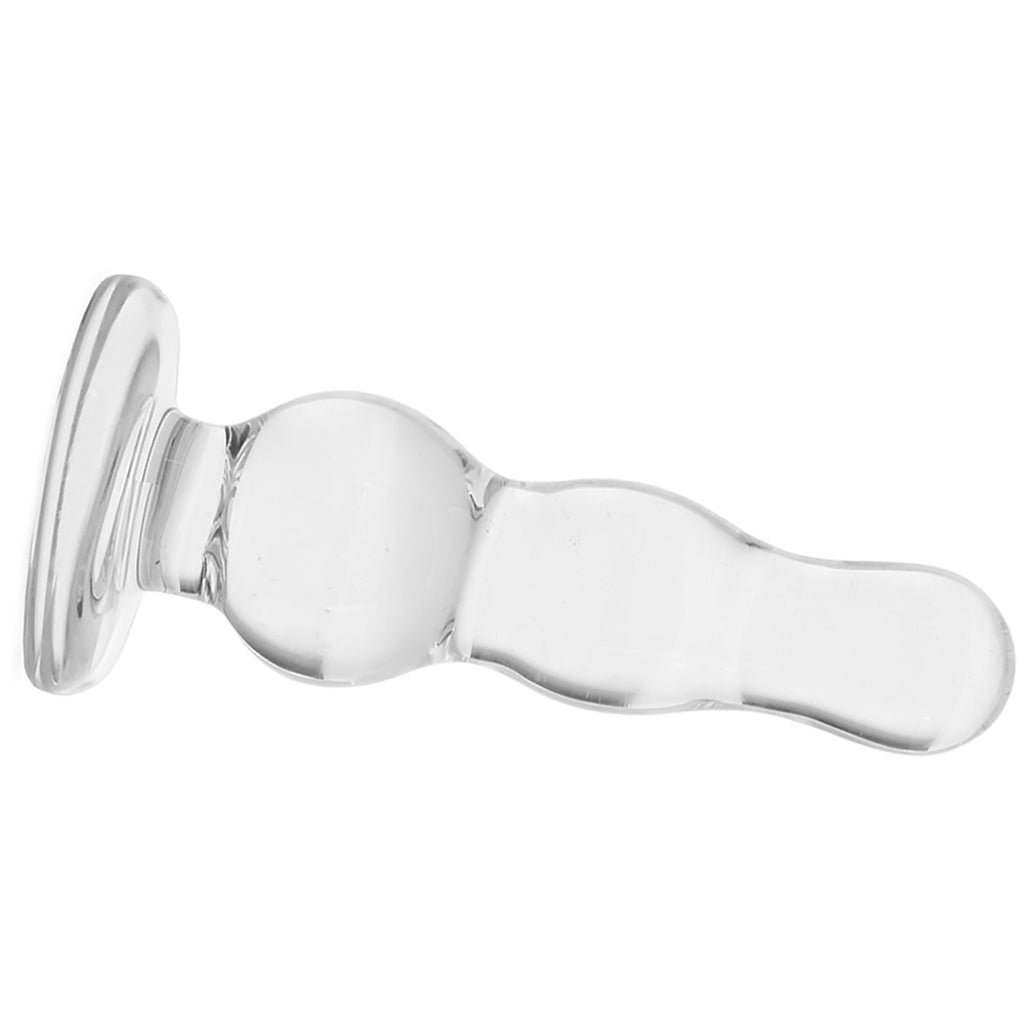 gläs 4 Inch Glass Butt Plug Anal Sex Toys > Butt Plugs - Tophatter Daily Deals