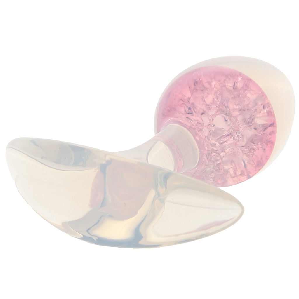 Cosmic Glams Pink Butt Plug in Small - Tophatter's Adult Sex Toys Online Anal Sex Toys > Butt Plugs - Tophatter Daily Deals