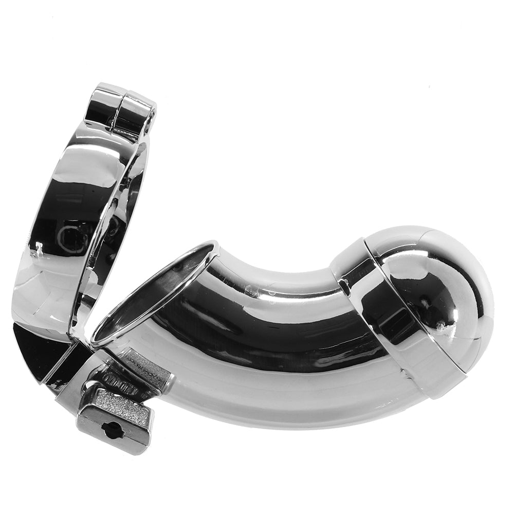 Blue Line Total Submission Cock Cage - Tophatter's Adult Sex Toys Online Bondage and Fetish > Cock and Ball Devices - Tophatter Daily Deals