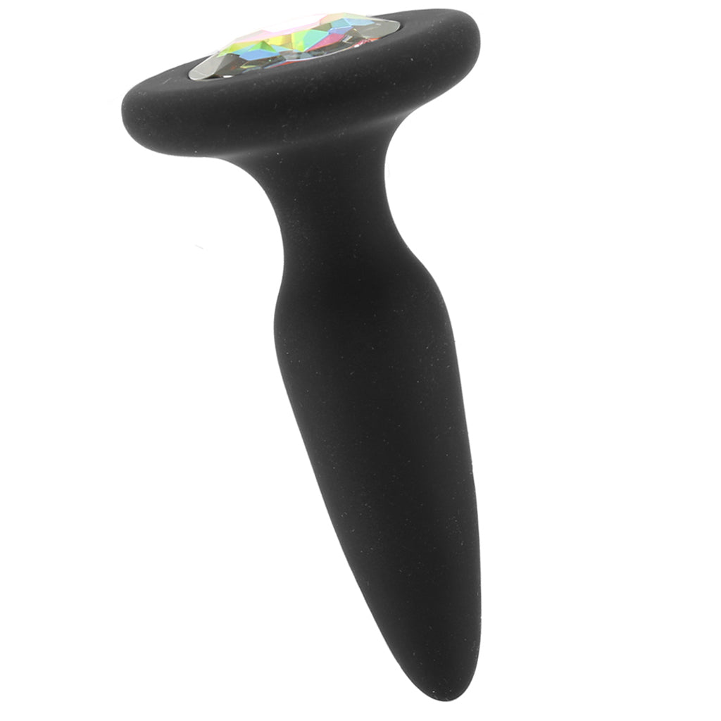 Glams Mini Rainbow Gem Silicone Butt Plug - Tophatter's Adult Products Anal Sex Toys > Butt Plugs - Tophatter Daily Deals