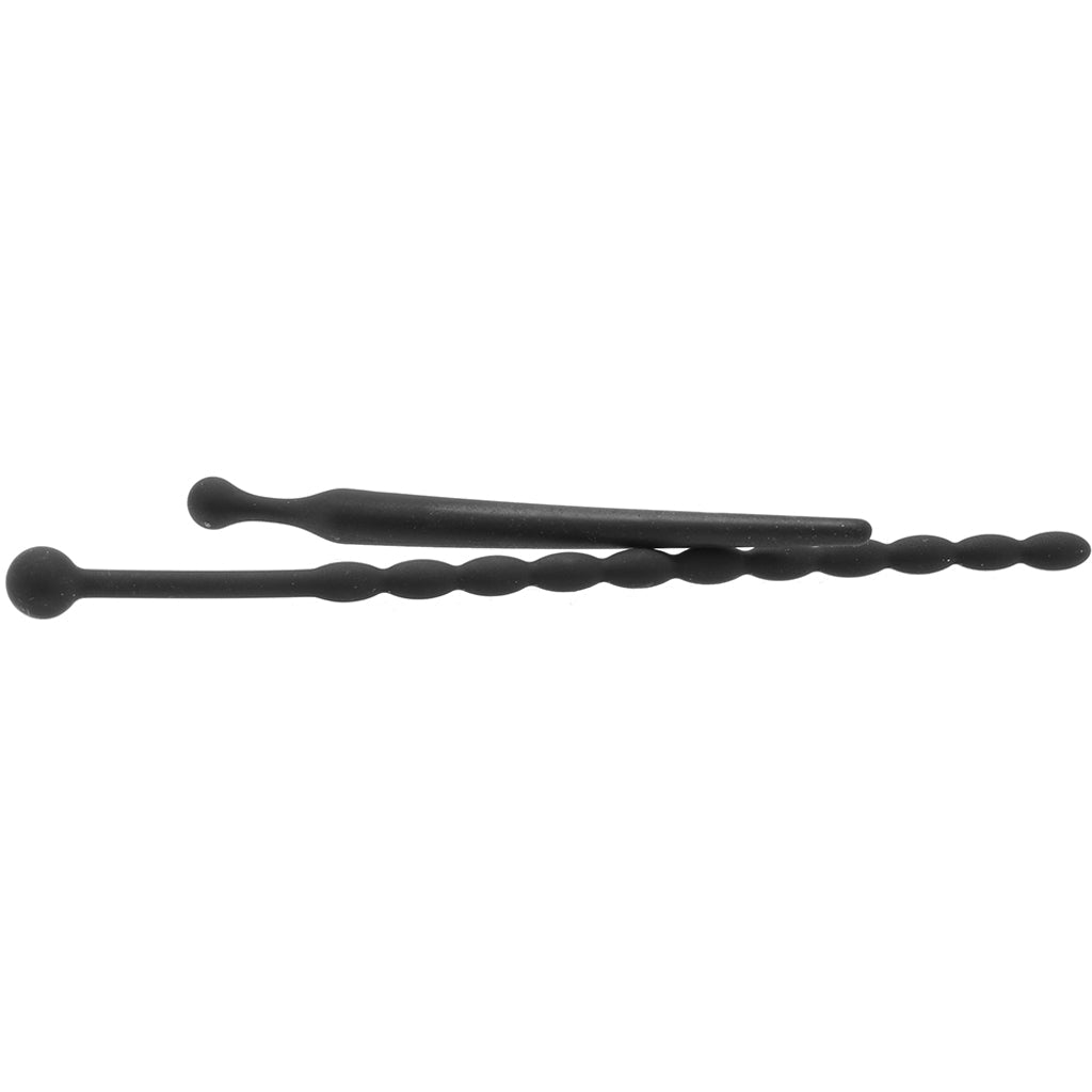 Ouch! Beginners Silicone Urethral Sounding Set - Tophatter's Adult Products Bondage and Fetish > Cock and Ball Devices - Tophatter Daily Deals